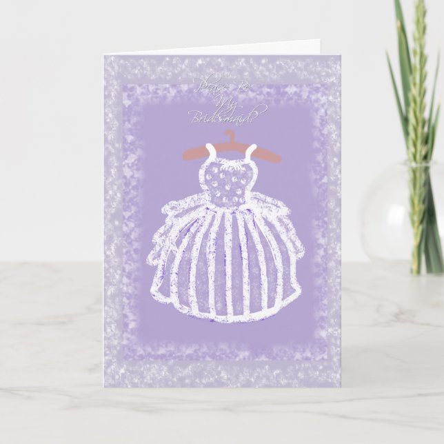 Will You Be My Bridesmaid? Invitation (Front)