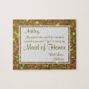 Will You Be My Bridesmaid? Jigsaw Puzzle