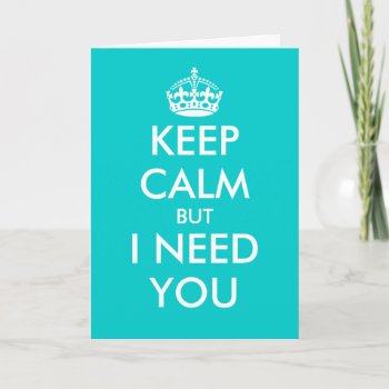 Will You Be My Bridesmaid Keep Calm Greeting Cards by keepcalmmaker at Zazzle