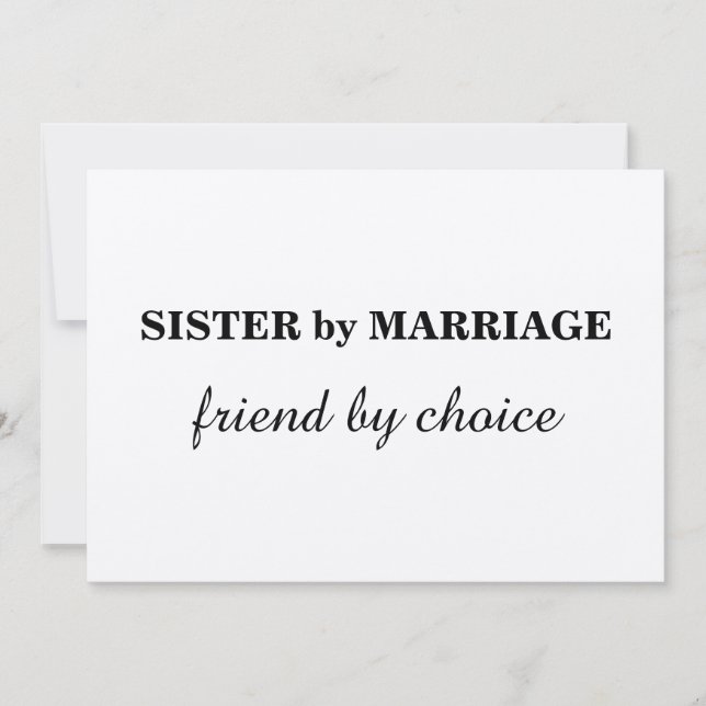 Will you be my bridesmaid? Kraft Invitation (Front)