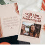 Will you be my Bridesmaid/Maid of Honor Proposal  Announcement