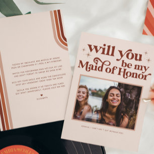 Will you be my Bridesmaid/Maid of Honor Proposal  Announcement