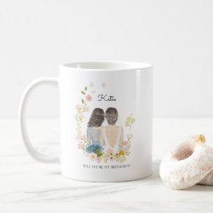 Will you be my Bridesmaid/Maid of Honor Proposal Coffee Mug