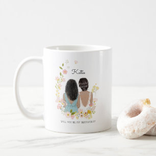 Will you be my Bridesmaid/Maid of Honor Proposal Coffee Mug