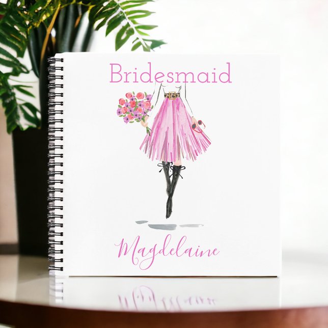 Will you be my Bridesmaid Maid of Honor Proposal Notebook (Creator Uploaded)