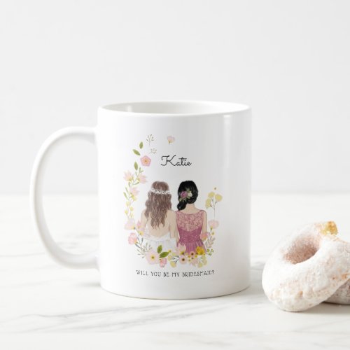 Will you be my BridesmaidMaid of Honour Proposal  Coffee Mug