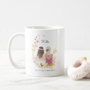 Will you be my Bridesmaid/Maid of Honour Proposal  Coffee Mug
