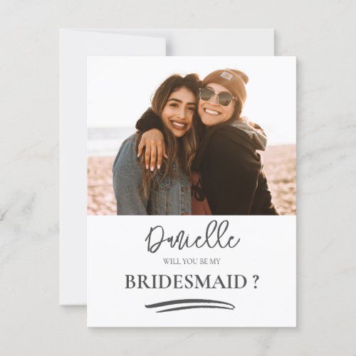 Will You Be My Bridesmaid  Modern Photo