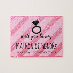Will You Be My Bridesmaid MOH Puzzle - Your Ring