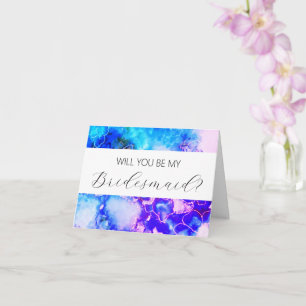 Will you be my Bridesmaid proposal card