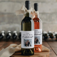 Will You Be My Bridesmaid Proposal Custom Picture