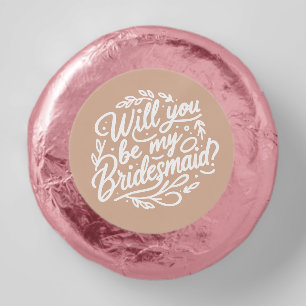 Will You Be My Bridesmaid Proposal Dipped Oreo Cookie Favors