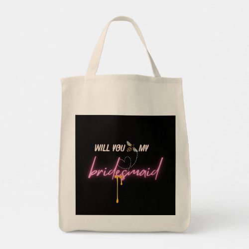 Will You Be My Bridesmaid Proposal Gift  Tote Bag