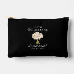 Will you be my Bridesmaid Proposal Makeup Bag