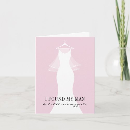 Will you be my bridesmaid request cards