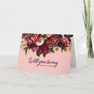 Will You Be My Bridesmaid Thank You Card