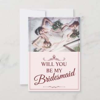 Will you be my bridesmaid? Three lying bridesmaids