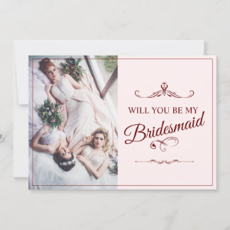 Will You Be My Bridesmaid? Three Lying Bridesmaids Invitation