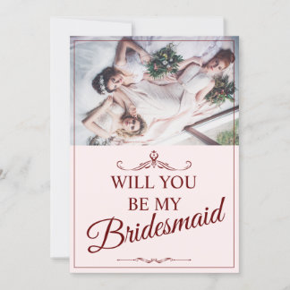 Will You Be My Bridesmaid? Three Lying Bridesmaids Invitation