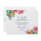 Will you Be My Bridesmaid Tropical Hawaiian Floral
