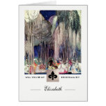 Will You Be My Bridesmaid? Vintage Art Card at Zazzle