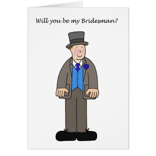 Will You Be My Bridesman Cards (Front)