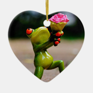 Will you be my.... ceramic ornament