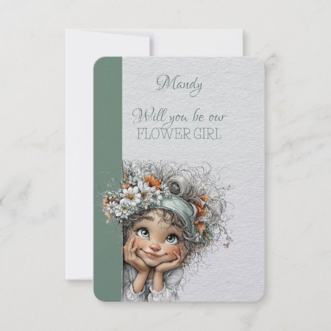 Will You Be My Flower Girl (Front)