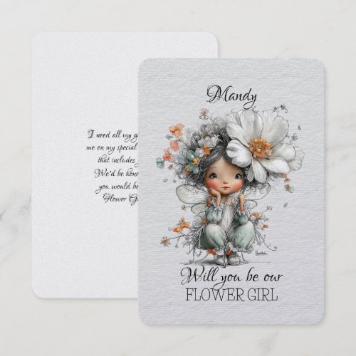 Will You Be My Flower Girl