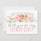 Will You Be My Flower Girl | Bridesmaid