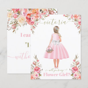 Will you be my Flower girl Invitation