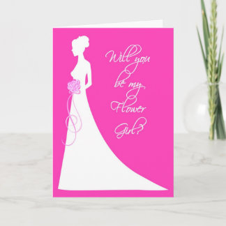 Will You Be My Flower Girl? Invitation