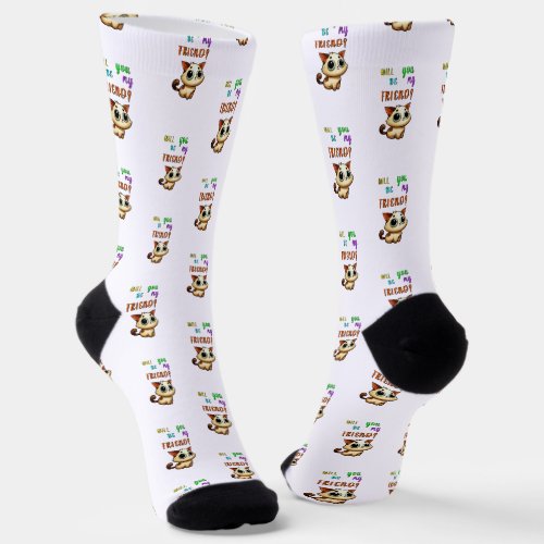 Will You Be My Friend 30 Cats July Friendship Day Socks