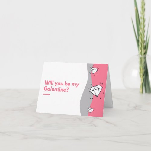 Will You Be my Galentine Invitation