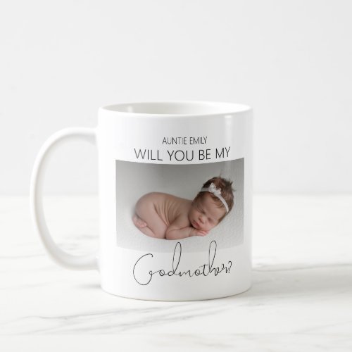 Will You Be My Godmother Mug