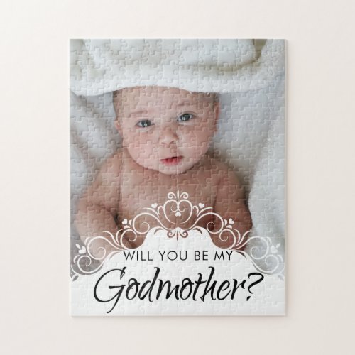 Will You Be My Godmother Photo Jigsaw Puzzle