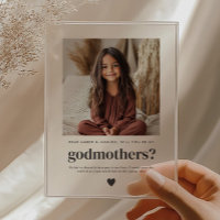 Will You Be My Godmothers Photo Proposal