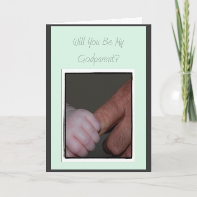 Will You Be My Godparent Card (Front)