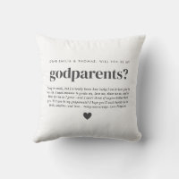 Will You Be My Godparents Photo Proposal