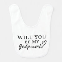 Will you be my godparents Pregnancy announcement