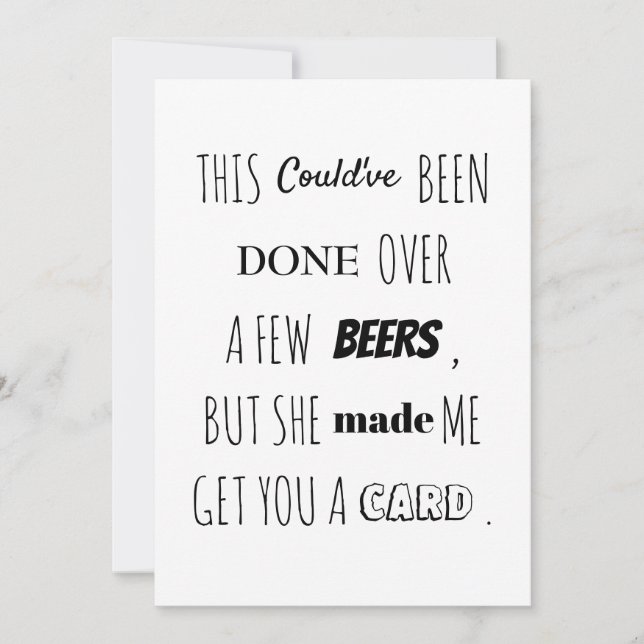 Will you be my Groomsman Best Man card (Front)