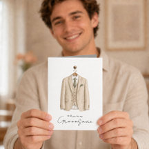 Will you be my Groomsman Gentleman Suit