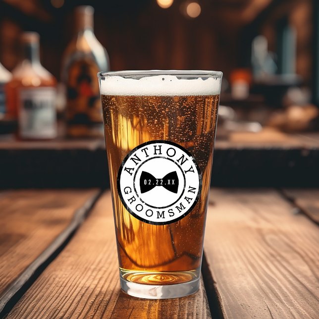 Will You Be My Groomsman Gift  Glass (Creator Uploaded)