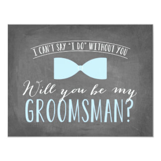 Will you be my Groomsman ? | Groomsmen Card