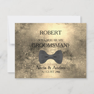 Will you be my Groomsman? Invitation