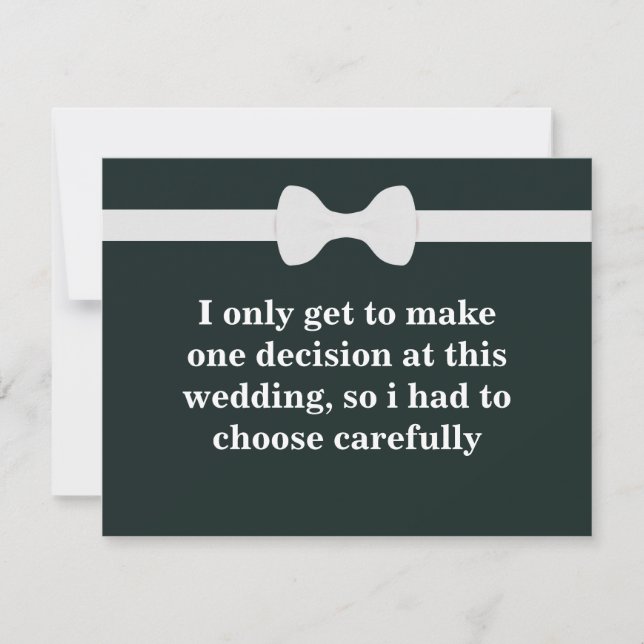 Will you be my Groomsman? Invitation (Front)