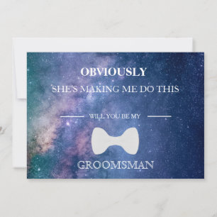 Will You Be My Groomsman? Invitation