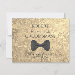 Will you be my Groomsman? Invitation