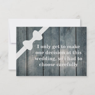 Will you be my Groomsman? Wooden Background Invita Invitation