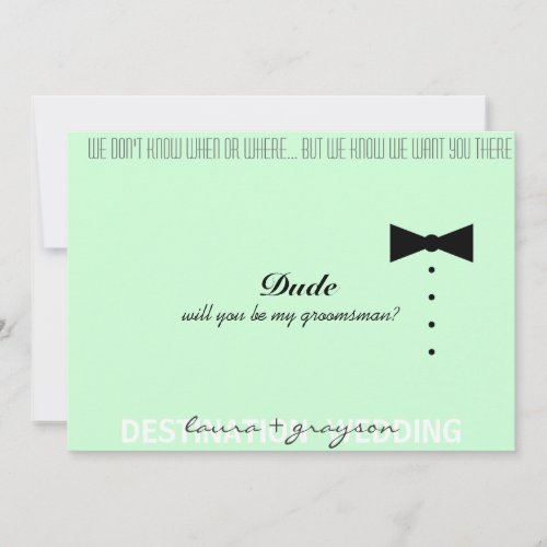 Will You Be My____? Invitations